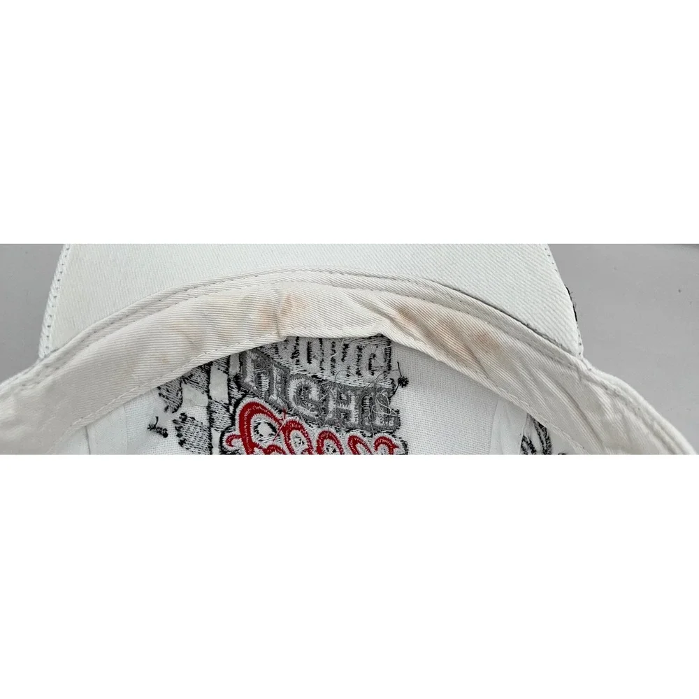 Chase Authentics Sterling Marlin Coors Light Racing Hat White NASCAR #40 Cap
